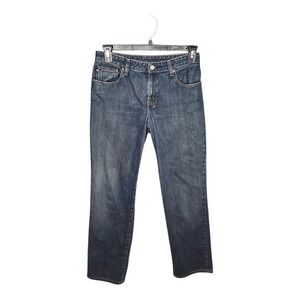 Ralph Lauren Jeans Company‎ Denim Straight Leg Dark Wash Cotton Womens 8
